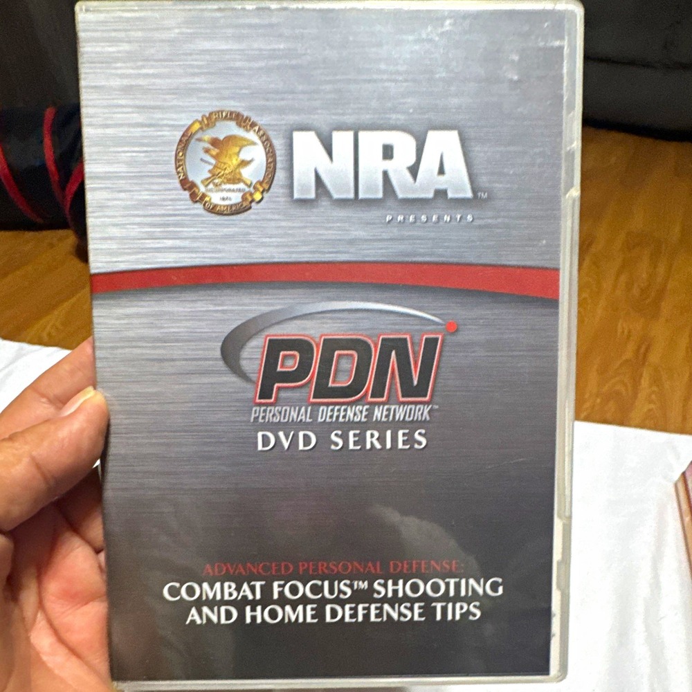 NRA PDN Combat Focus Shooting & Home Defense Tips DVD Rob Pincus NR 2012